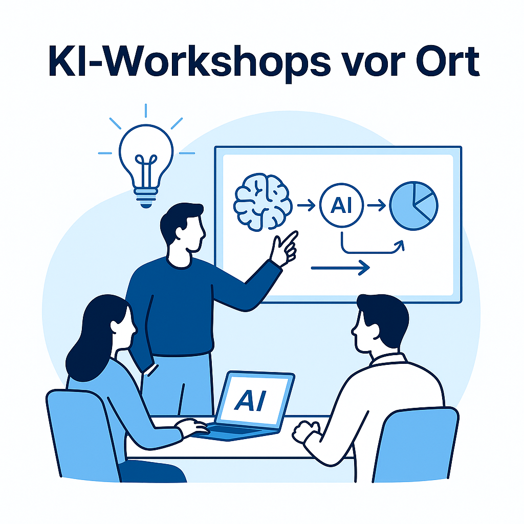 KI Workshop Illustration